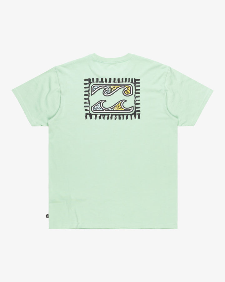 Billabong Crayon Wave T-Shirt - seafoam (sfm)