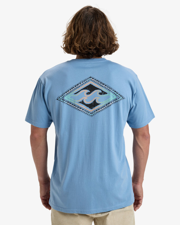 Billabong Crayon Wave T-Shirt - sky blue (bjd0)