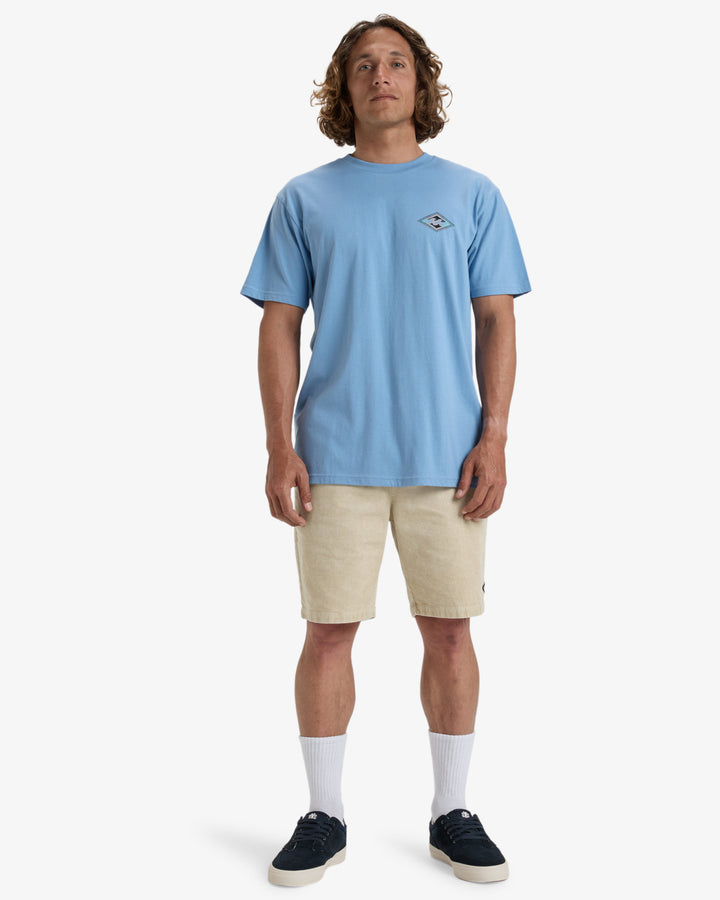 Billabong Crayon Wave T-Shirt - sky blue (bjd0)