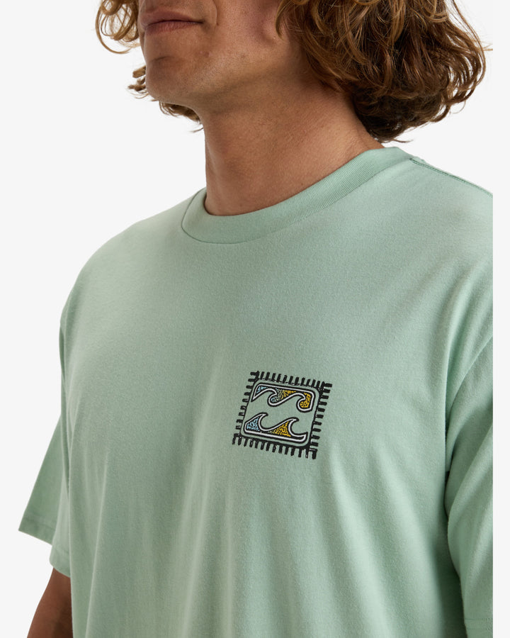 Billabong Crayon Wave T-Shirt - seafoam (sfm)