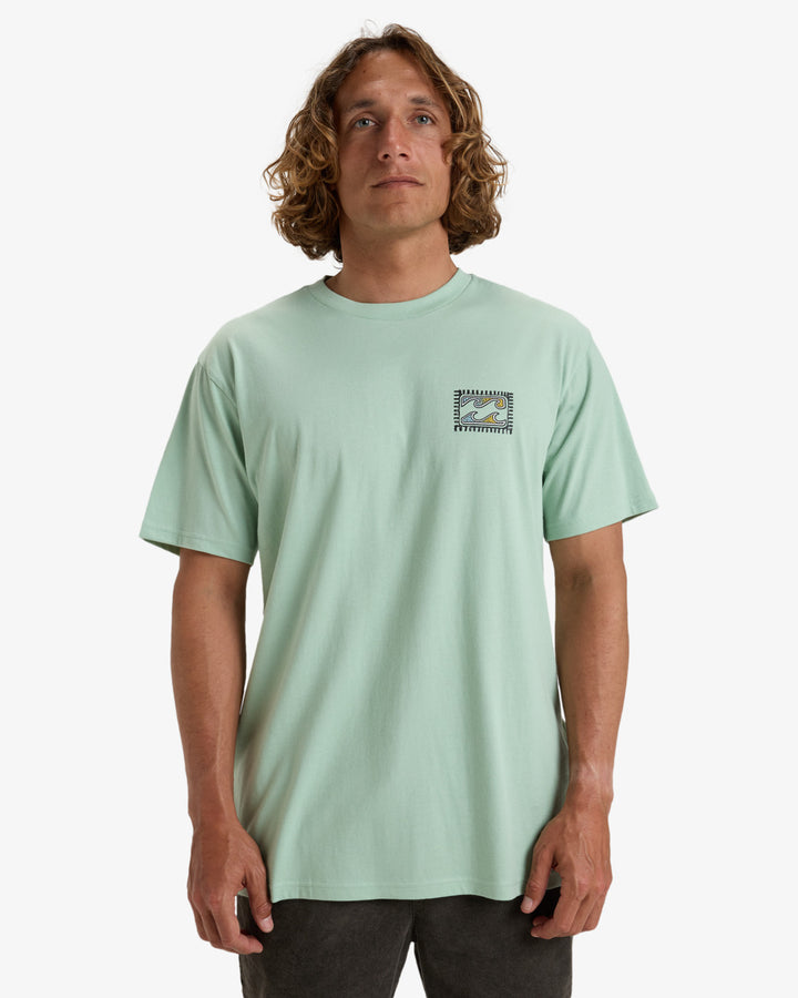 Billabong Crayon Wave T-Shirt - seafoam (sfm)