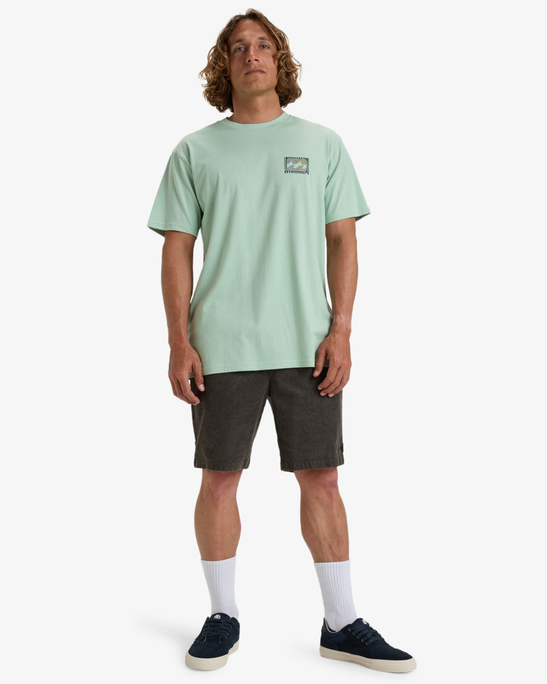 Billabong Crayon Wave T-Shirt - seafoam (sfm)