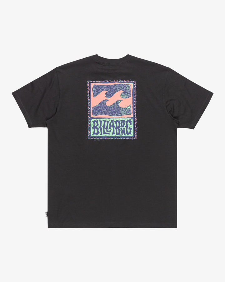 Billabong Stamp T-Shirt - Washed Black (waa)