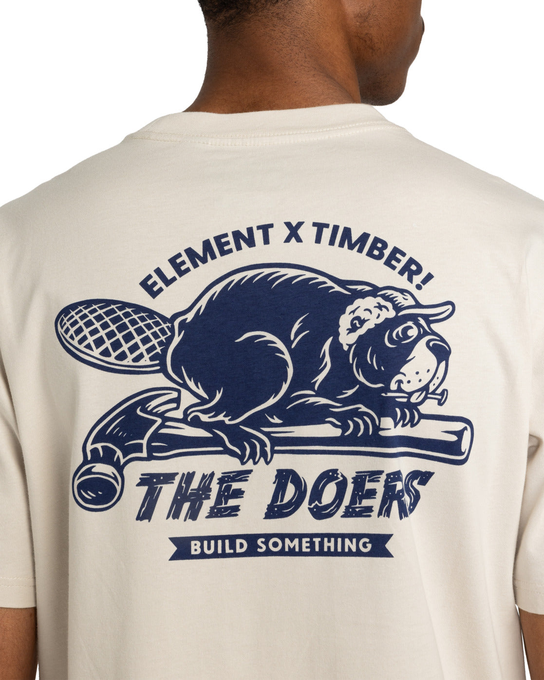 Element x Timber Builder T-Shirt - Oat Milk (teg0)