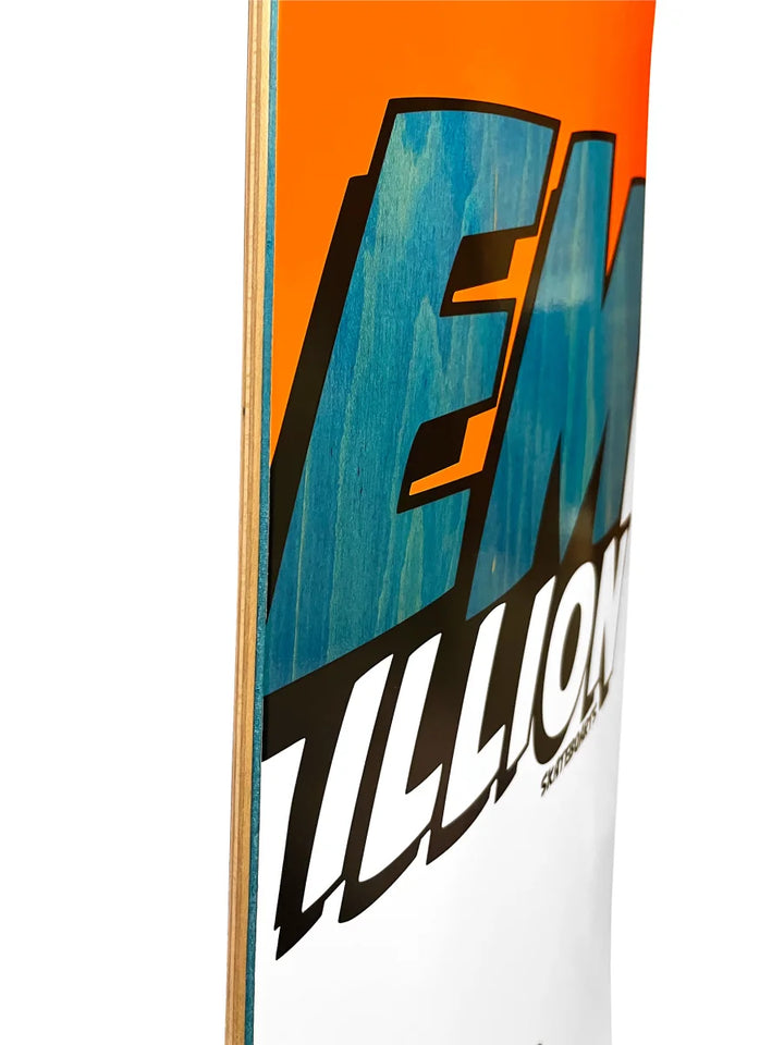 EMillion Fibertech Logo Deck 8.25 - Orange