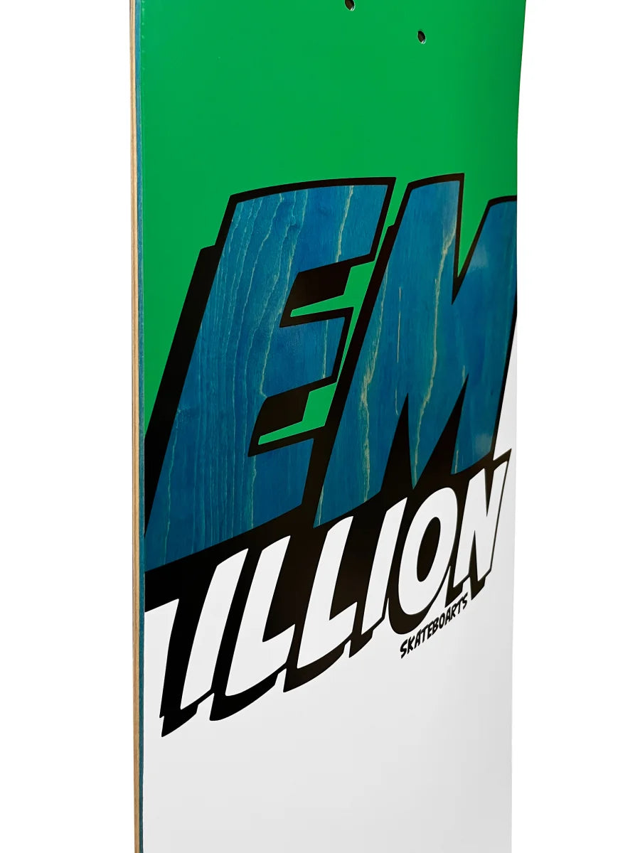 EMillion Fibertech Logo Deck 8.375 - Green