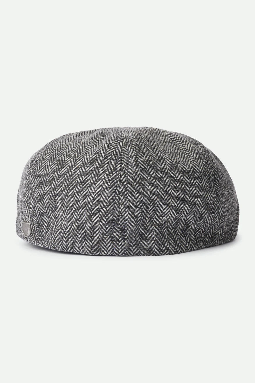 Bonnet Brixton Brood en flanelle à pression - Gris 