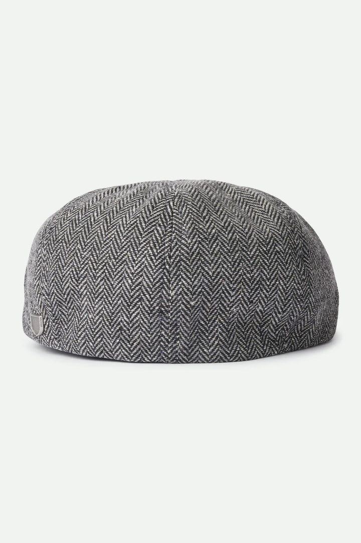 Bonnet Brixton Brood en flanelle à pression - Gris 