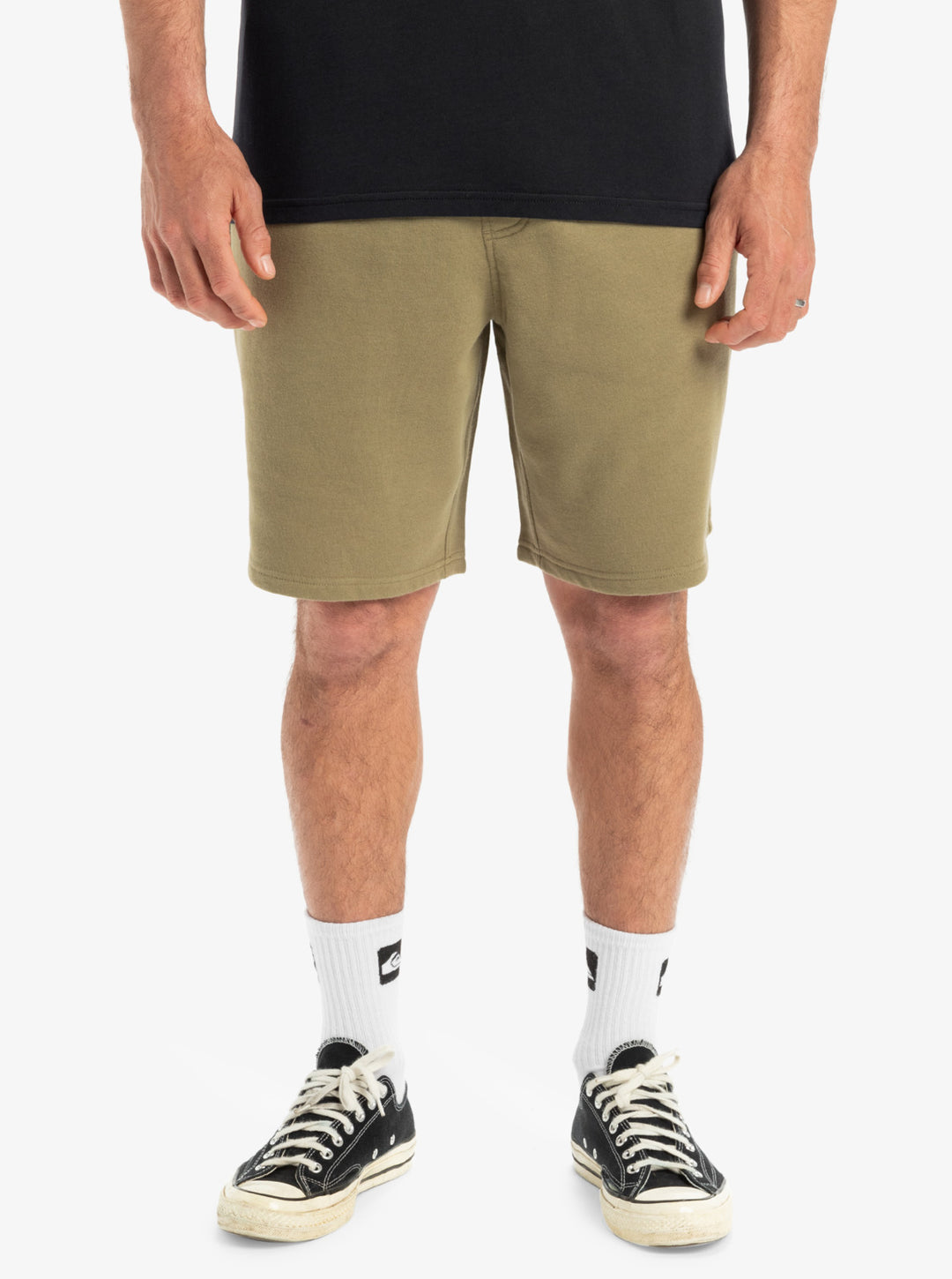 Quicksilver Salt Water - Shorts mit elastischem Bund - tmz0 Olive