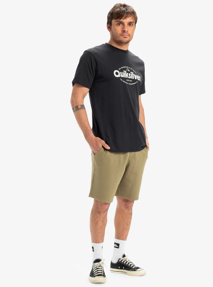 Quicksilver Salt Water - Shorts mit elastischem Bund - tmz0 Olive