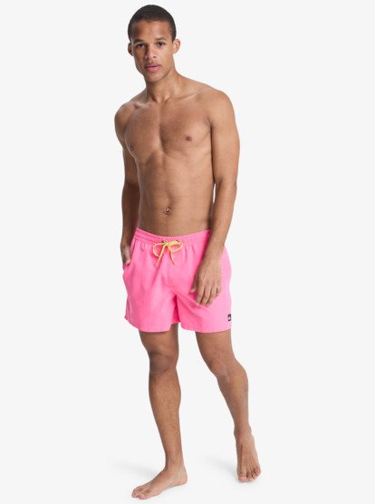 Quiksilver Everyday Solid Volley 15" -  Pink Lemonade Rosa