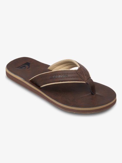 Quiksilver Carver Nubuk Shoes Sandalen - Braun CVJ1