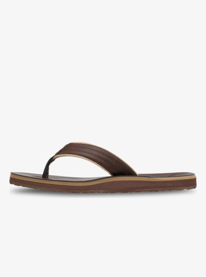 Quiksilver Carver Nubuk Shoes Sandalen - Braun CVJ1