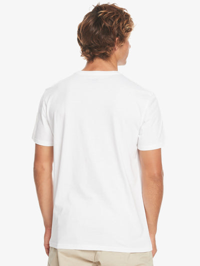 Quicksilver Gradient Line T-Shirt - White