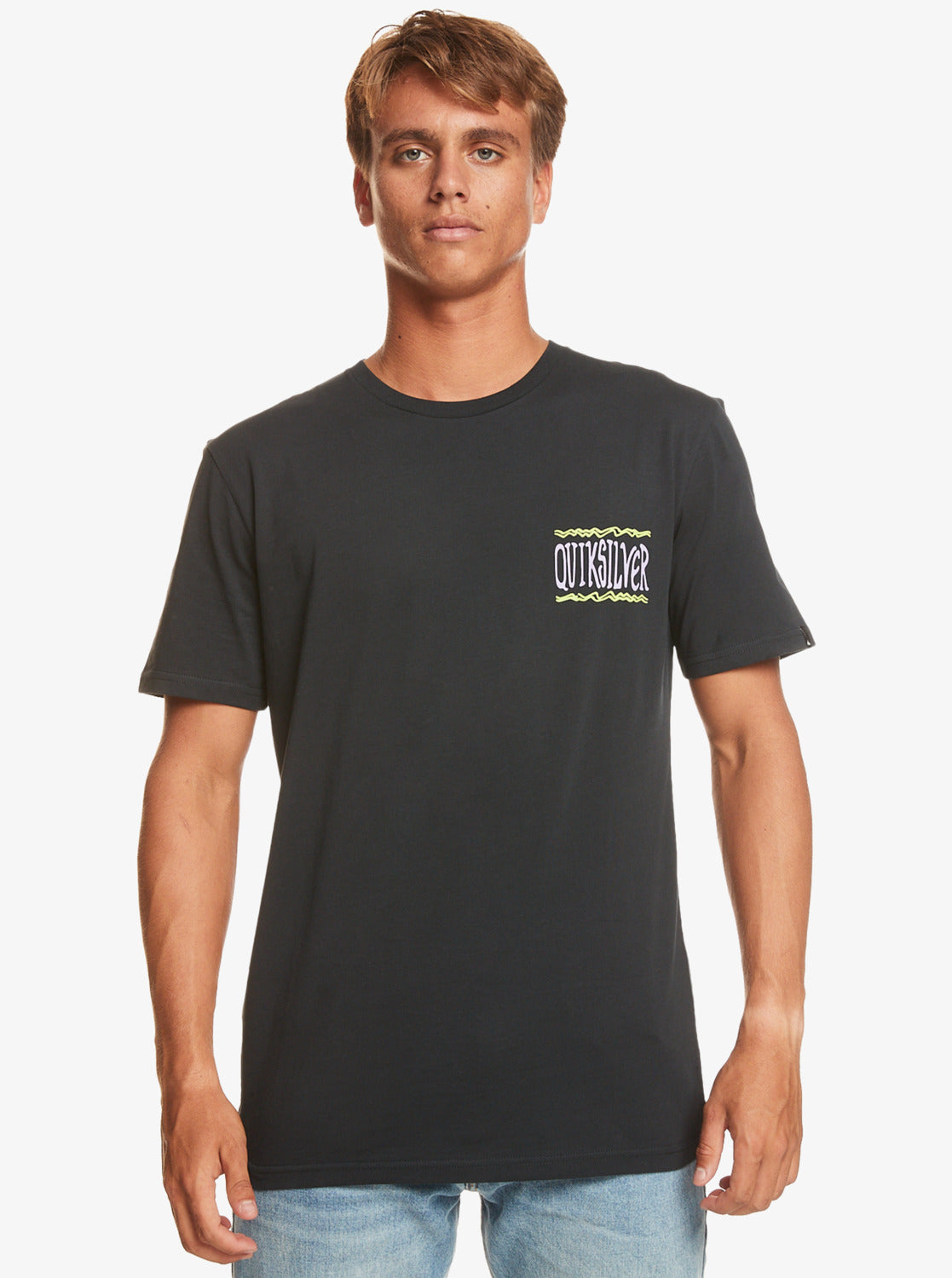 Quicksilver Taking Roots - T-Shirt - Black