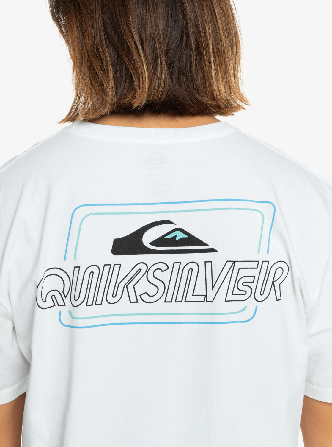 Quicksilver Line By Line - T-Shirt - White