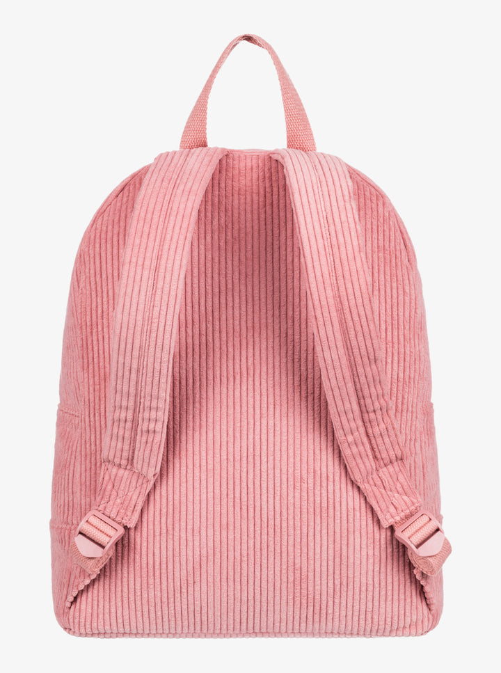 Roxy Cozy Nature Cord Rucksack Bag - Sachet Pink