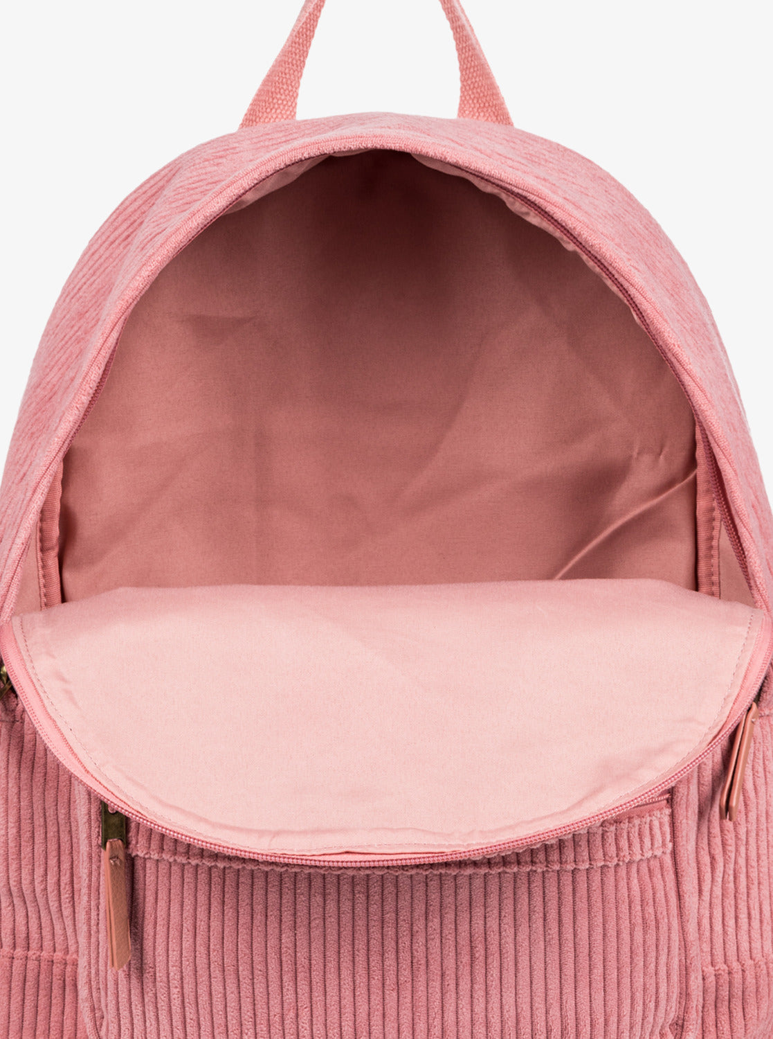 Roxy Cozy Nature Cord Rucksack Bag - Sachet Pink
