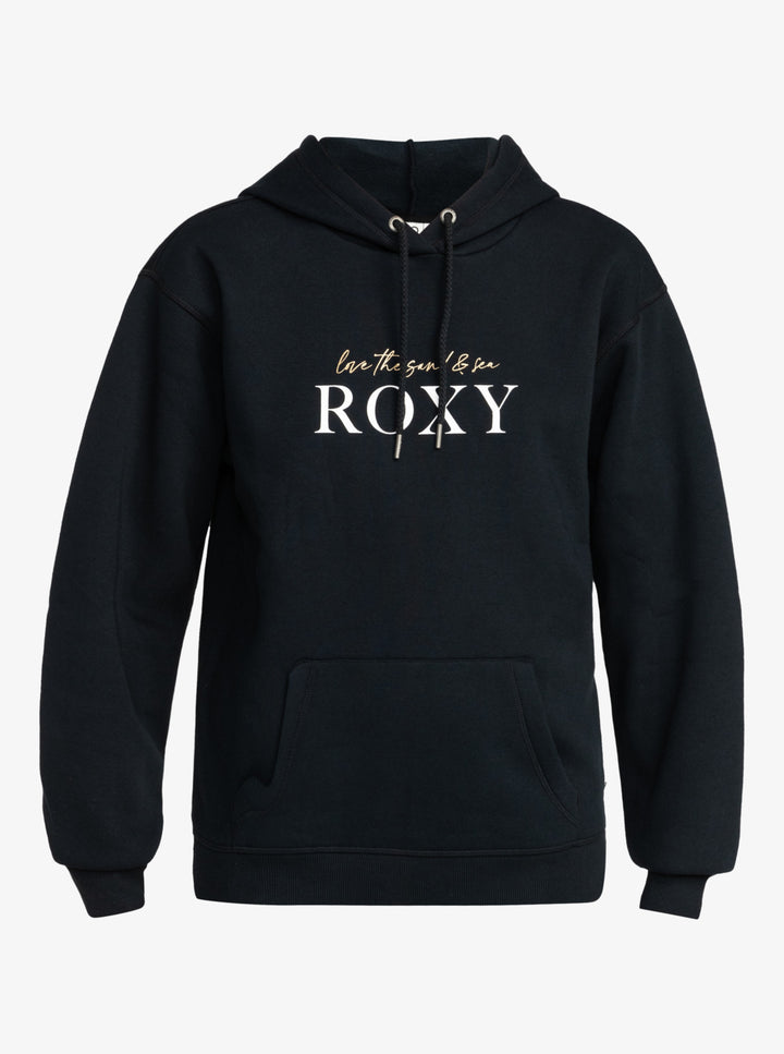 ROXY Surf Stoked Hoodie Brushed - Schwarz /  Anthracit kvj0