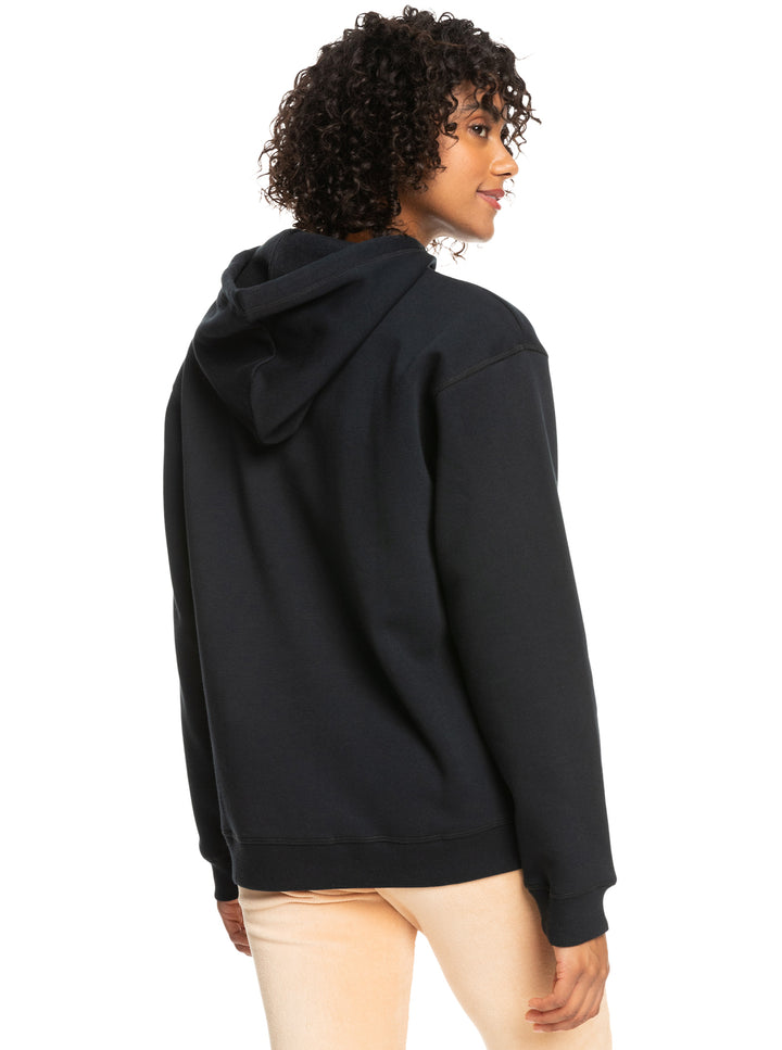 ROXY Surf Stoked Hoodie Brushed - Schwarz /  Anthracit kvj0