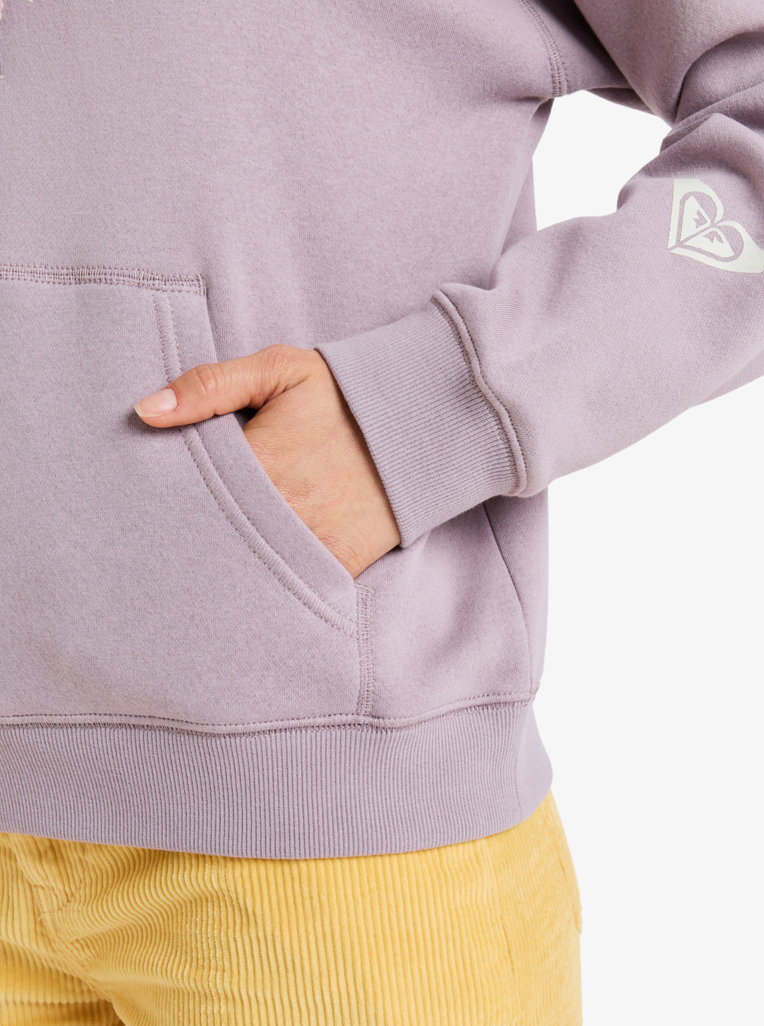 ROXY Perfect Place Brushed - Relaxed Fit Hoodie (PJQ0) nirvana