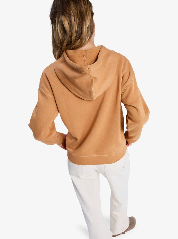 ROXY Perfect Place - Relaxed Fit Hoodie - CMD0 Curry