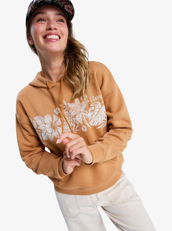 ROXY Perfect Place - Relaxed Fit Hoodie - CMD0 Curry