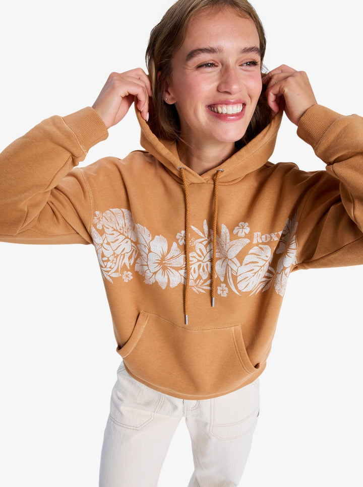 ROXY Perfect Place - Relaxed Fit Hoodie - CMD0 Curry