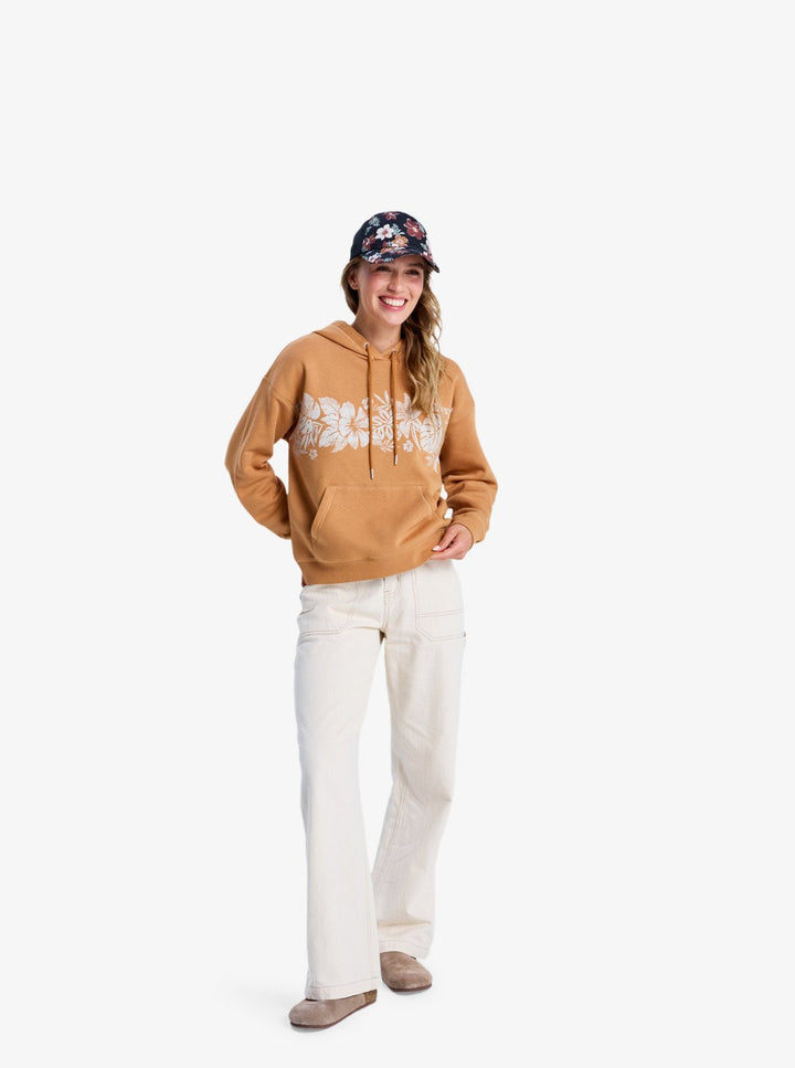 ROXY Perfect Place - Relaxed Fit Hoodie - CMD0 Curry
