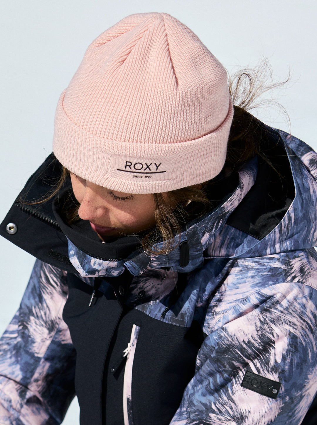 Roxy Folker - Mütze aus Rippstrick  Beanie - MEBO Rosa