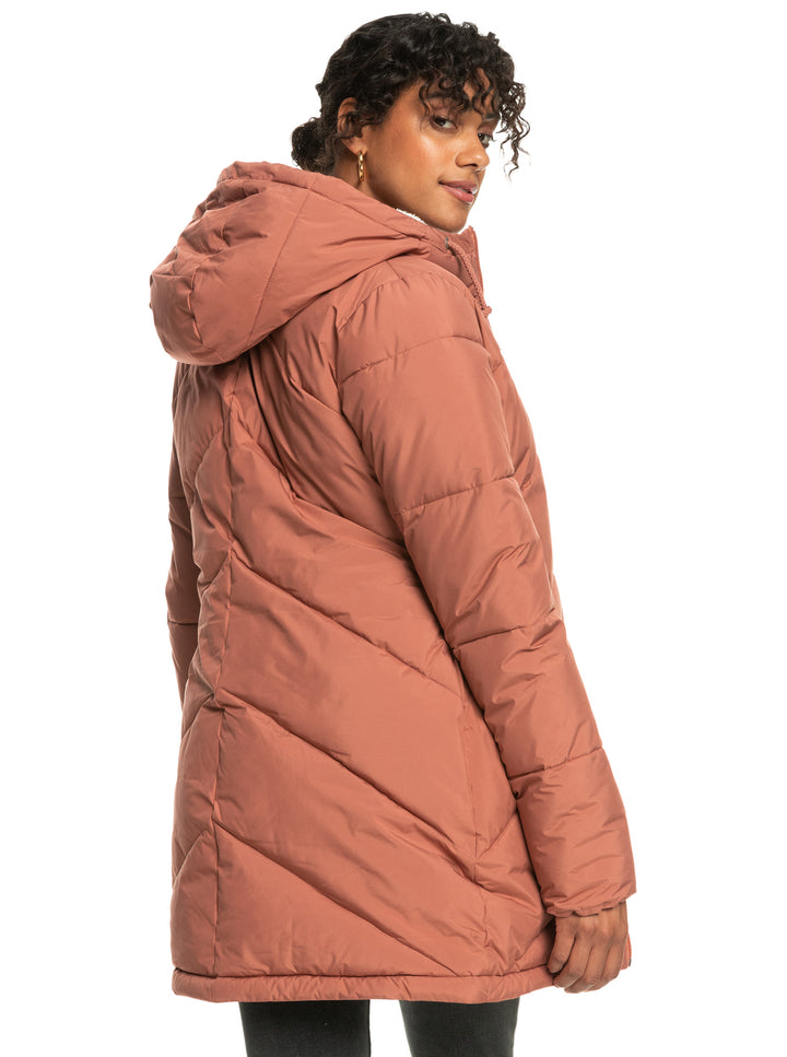 Roxy Better Weather Jacke - Cedarwood Braun