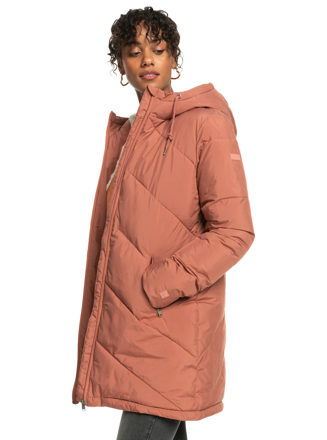 Roxy Better Weather Jacke - Cedarwood Braun