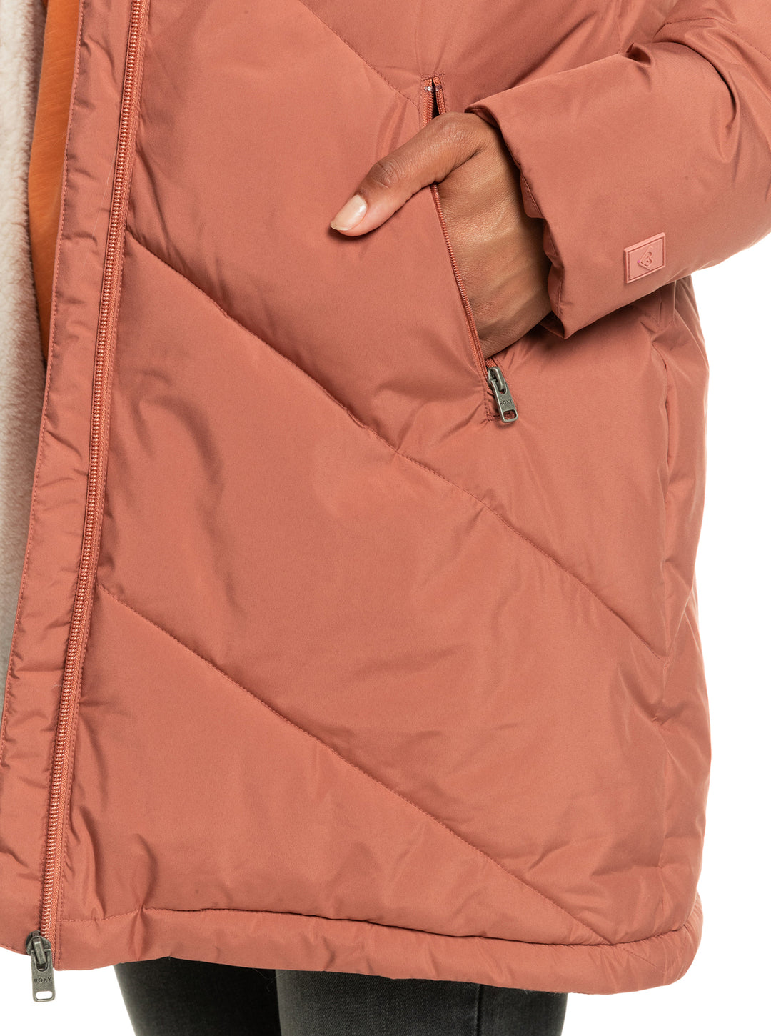 Roxy Better Weather Jacke - Cedarwood Braun