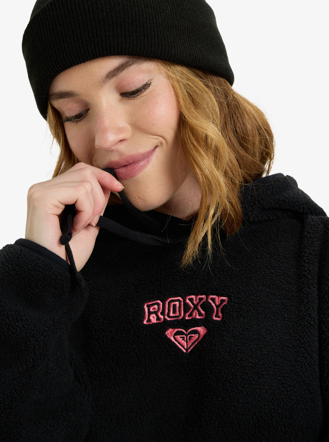ROXY Cool Calling - Polarfleece-Hoodie (KVJ0) Black