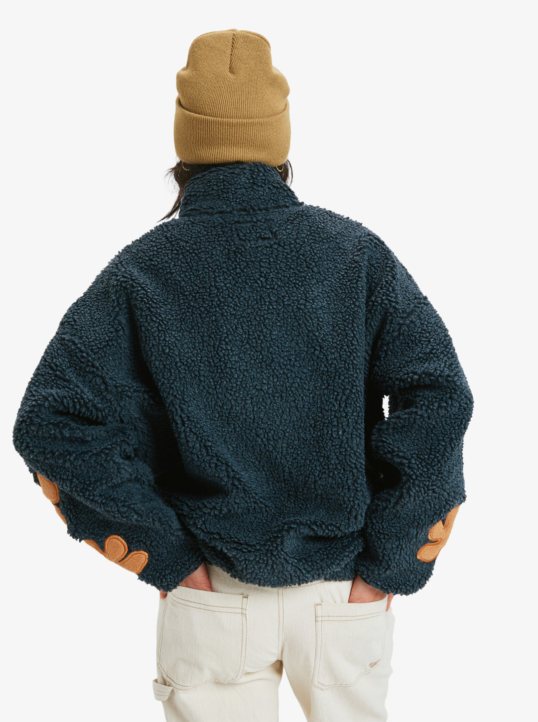 ROXY Far Away - Fleece mit Reißverschluss - KVJ0 dunkel grau