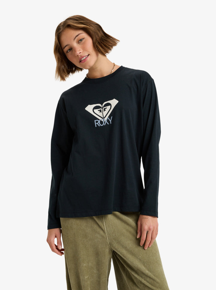 ROXY Hangloose Art - Longsleeve (KVJ0) Black