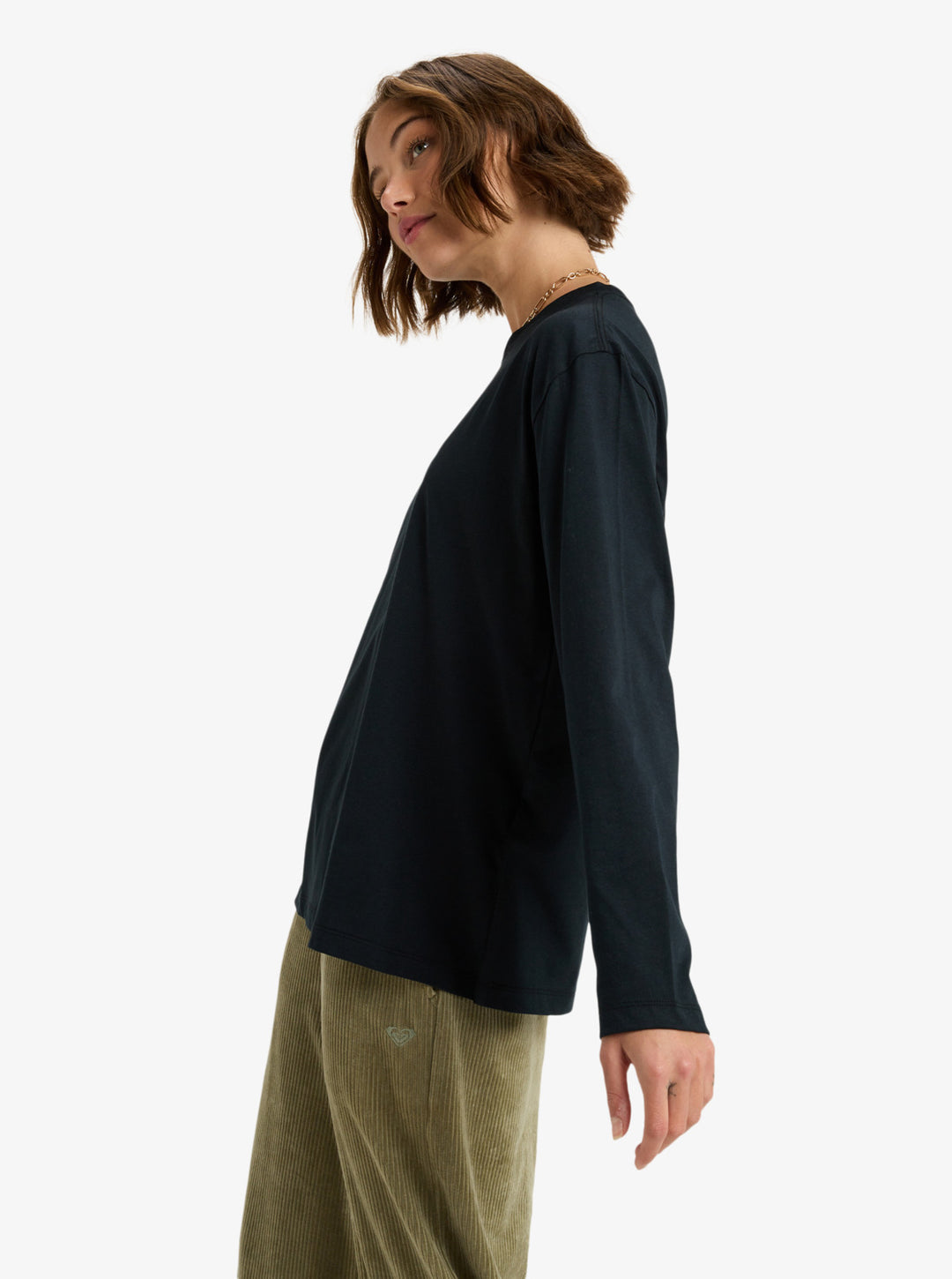 ROXY Hangloose Art - Longsleeve (KVJ0) Black