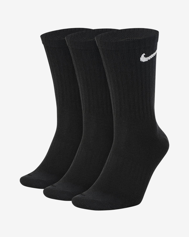 Nike 7676 Everyday Lightweight Crew Socks (3Pair) - 010 Black