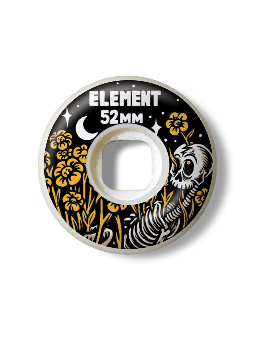 Element x Timber Bygone 52mm Wheels 4-Pack - White