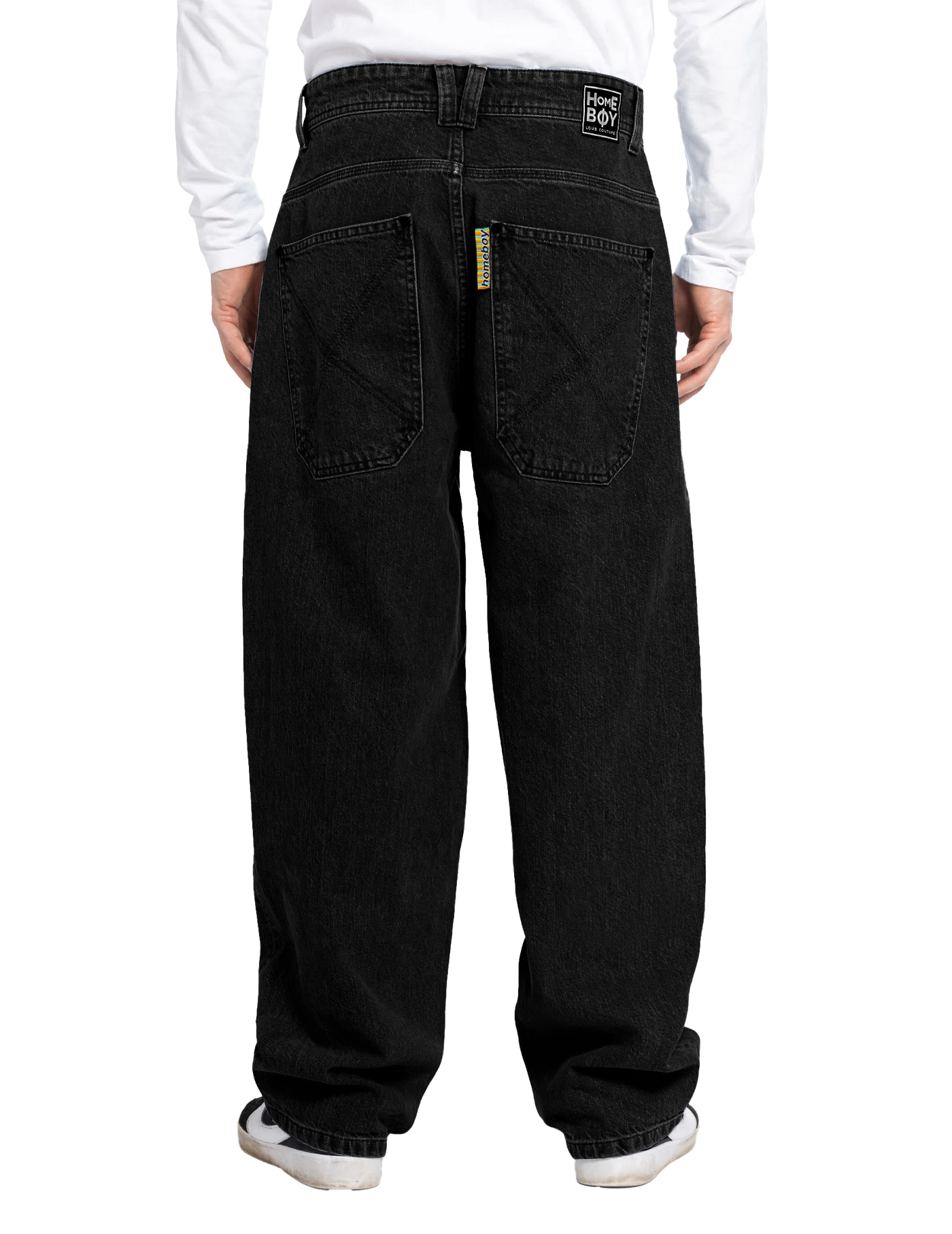 Homeboy x-tra MONSTER baggy Jeans Denim - PITCH BLACK