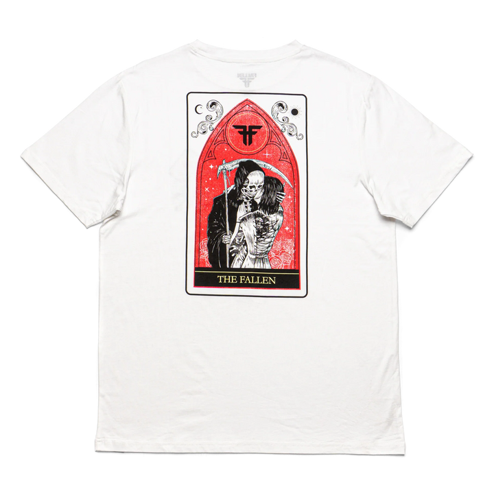 Fallen Death's Embrace T-Shirt - White / Red