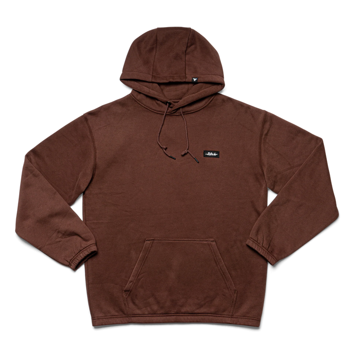 Fallen Grunge Hoodie - Brown / Black