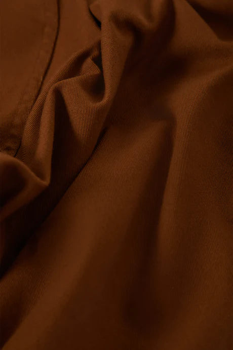 Brixton Choice Chino Baggy Short - Washed Copper