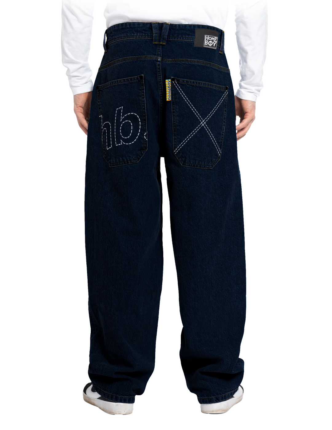 Homeboy x-tra hb  MONSTER Baggy Jeans Denim - Indigo Blue