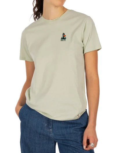 Iriedaily Duck Woman T-Shirt - Light Sage