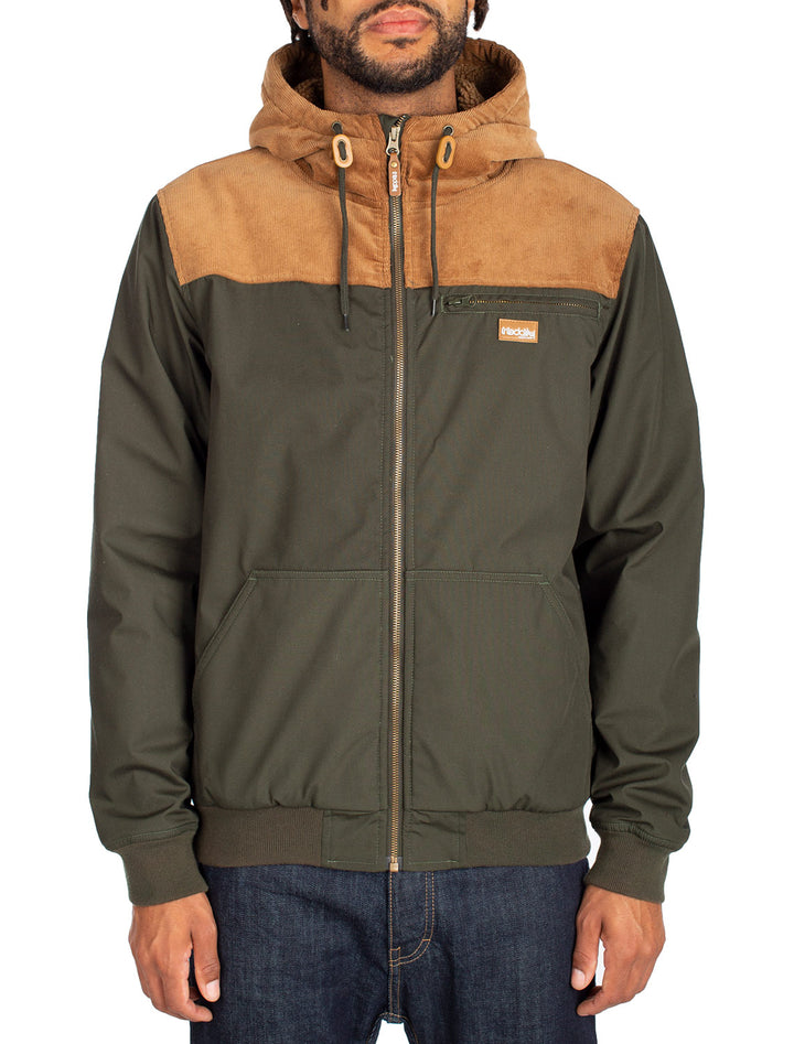 Iriedaily Hafen Jacket - Night Olive