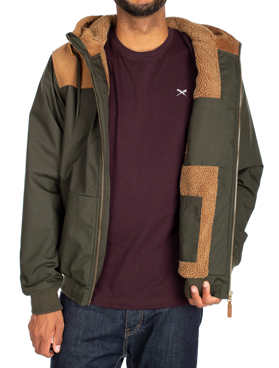 Iriedaily Hafen Jacket - Night Olive