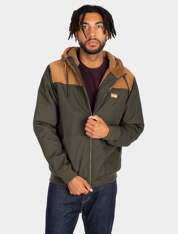 Iriedaily Hafen Jacket - Night Olive