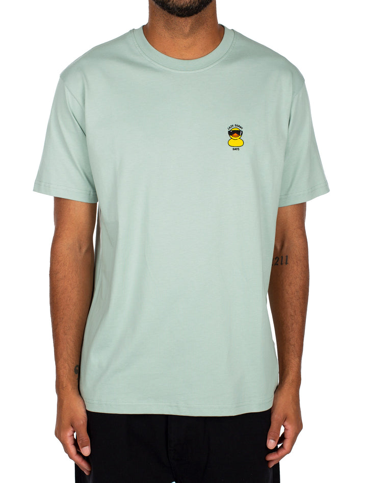 Iriedaily Lazy Sunny Day Emb T-shirt - Mint haze