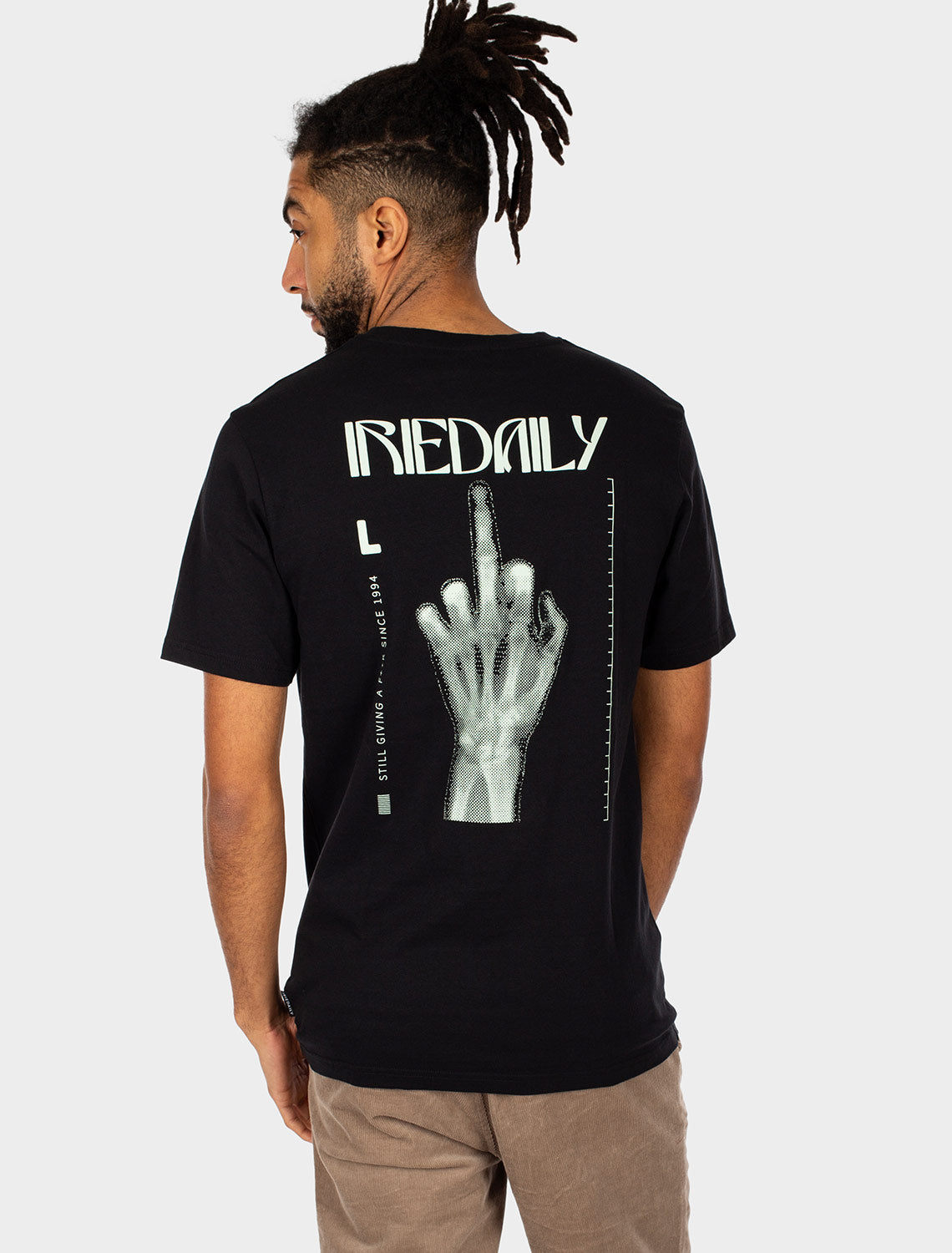 Iriedaily Rayfinger T-Shirt - Black